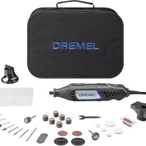 Dremel 4000-2/32 Variable Speed Rotary Tool Kit-Engraver, Polisher, and Sander- Perfect for Cutting, Detail Sanding, Engraving, Wood Carving, and Polising- 2 Attachments & 32 Accessories