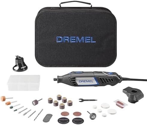 Dremel 4000-2/32 Variable Speed Rotary Tool Kit-Engraver, Polisher, and Sander- Perfect for Cutting, Detail Sanding, Engraving, Wood Carving, and Polising- 2 Attachments & 32 Accessories - Image 2