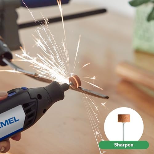 Dremel 4000-2/32 Variable Speed Rotary Tool Kit-Engraver, Polisher, and Sander- Perfect for Cutting, Detail Sanding, Engraving, Wood Carving, and Polising- 2 Attachments & 32 Accessories - Image 7